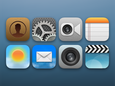 Once When I Was Six camera icon ios ios6 mail memo settings