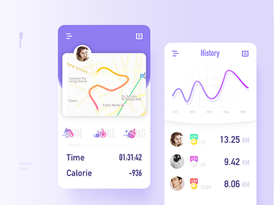 Sport App app ui