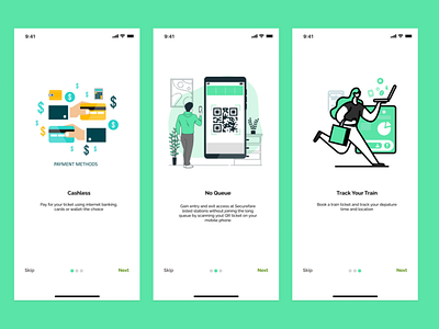 Nigerian Railway App (onboarding page) app design onbarding page ui