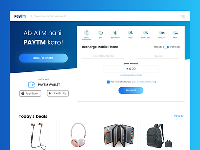 Paytm Redesign