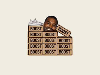 YEEZY LOOKBOOK box boxes branding design flat graphic design illustration kanye west shoes sneakers ui ux vector yeezy yzy