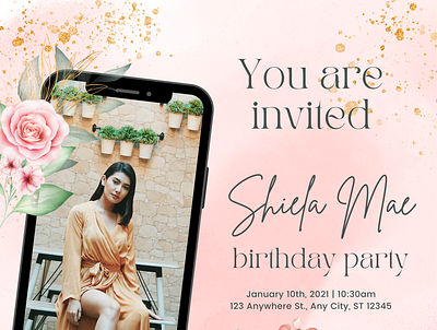 Birthday invitation template birthday invitation template