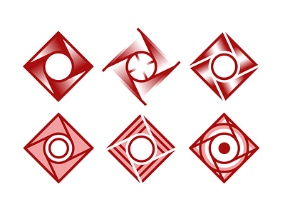 Square-Logo design icon logo ui