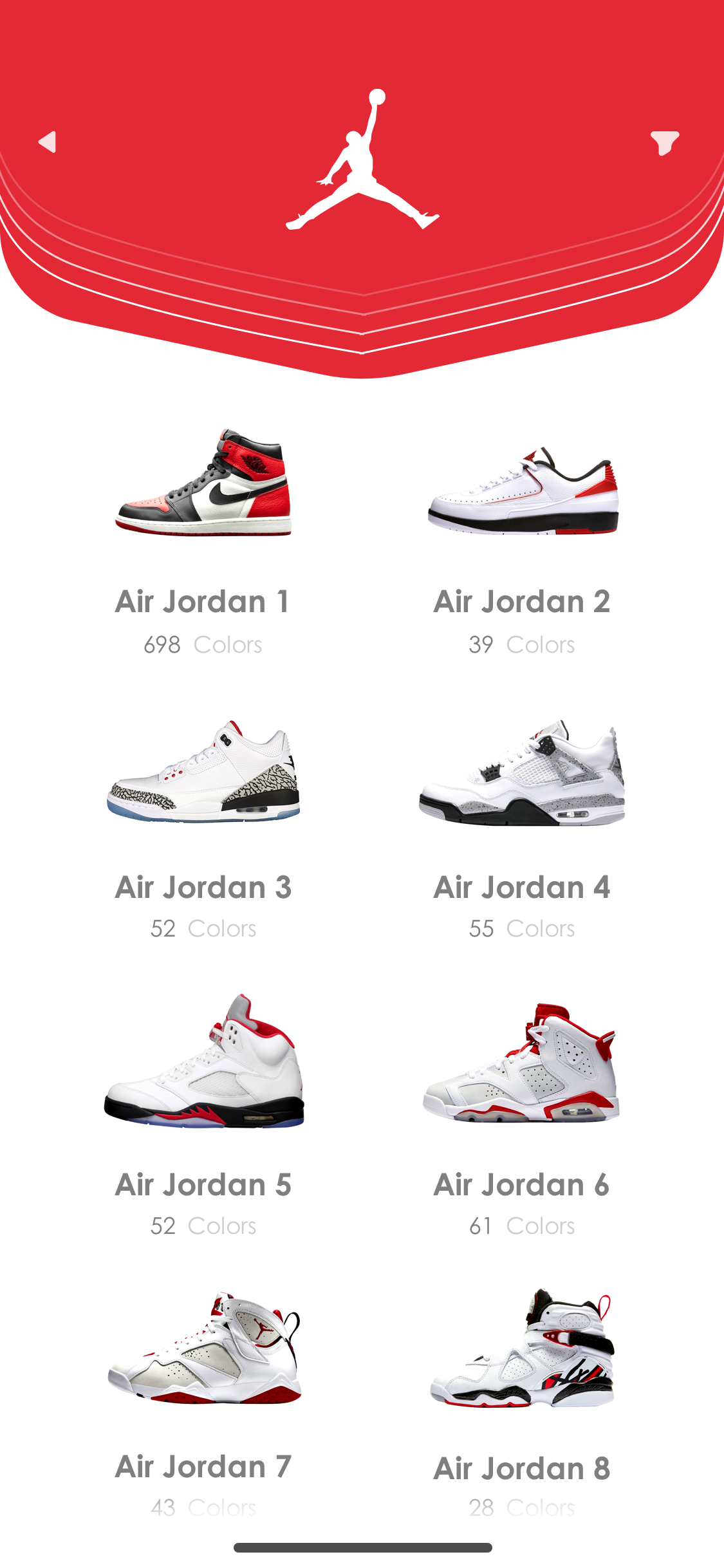 Air Jordan Pages by keii for BestDream on Dribbble