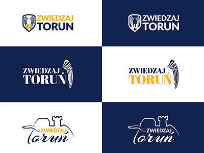 Zwiedzajtorun - logo options herb logo thorn torun travel traveling zwiedzajtorun