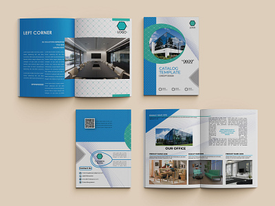 Product catalog design, flyer, brochure and digital catalog