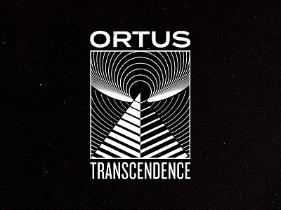 Ortus Transcendence abstract geometric art geometry optical ortus space transcend transcendence tshirt