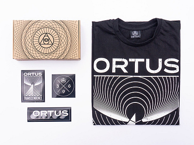 Transcendence abstract apparel black and white geometric meditation optical ortus pyramid space sticker stickers transcendence tshirt