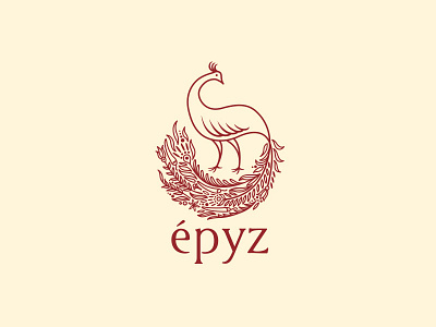 Epyz Spices bird chili epyz feathers logo peacock pepper spice spices