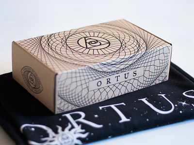 Ortus Box box esoteric geometric logo occult ortus packaging ts