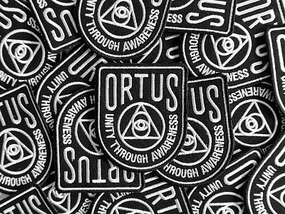 Ortus Patch awareness emblem icon logo occult ortus patch sacredgeometry shield unity
