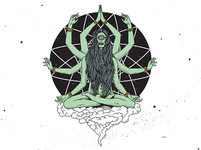 Ortus demon ether ghost god goddess ortus sacredgeometry skull space spirit yoga