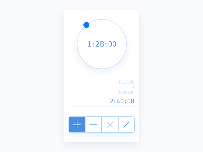 Daily 004 Calculator - Time calculator