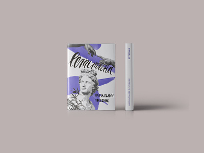 Book design: scientific textbook about Aesthetics book cover design editorial print