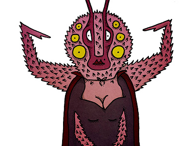 Bug2 bug character design monster tribe