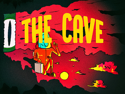 The Cave cave color horror monster mystery scientist