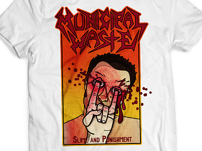 Municipal Waste - Slime and Punishment T-shirt