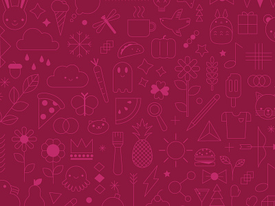 Assorted Icon Background