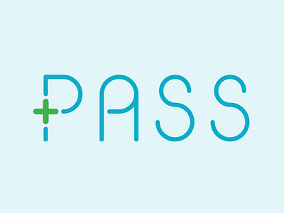 PASS (Panic, Anxiety, Stress Support) Kit Logo health logo mental health pass stress support support