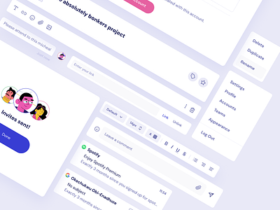 One Mail design system product design web