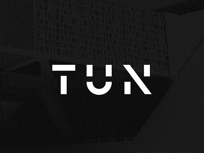 TUN Architects. architecture cunstruction lettering logo nos tun