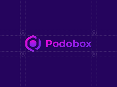 Podobox - Logo Design box logo brand brand application brand guidelines brand identity brand usage branding design logo logo modern simple ui