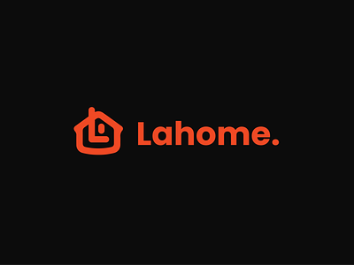 Lahome - Logo Design brand brand application brand guidelines brand identity brand usage branding home home logo house logo logo design logo gram logo house logo mark logotype real estate