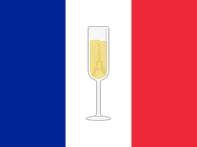 Champagne champagne contest flag france french glass mule sticker wine