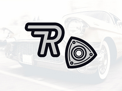 Rotate On Logo auto automotive branding cars engines gear logo nashville play r rotary video
