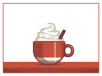 Mug of the Month - Oct. austin coffee illustration latte mug mug of the month nashville october orange pumpkin spice texture