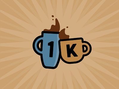 Instagram Giveaway! 1000 1k coffee followers free giveaway instagram mug nashville raffle stickermule stickers
