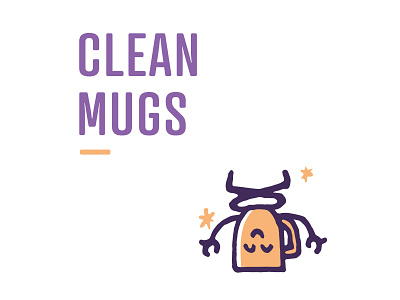 Clean Mugs before clean coffee creative creativemornings drip handdrawn illustration library mornings mug mugs nashville pen shiny