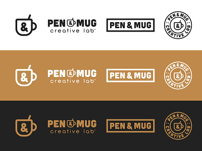 NEW LOGO brand brand design branding clean coffee identity logo mark mug nashville new logo pen pen and mug rebrand rebranding refresh simple simplify tight transition
