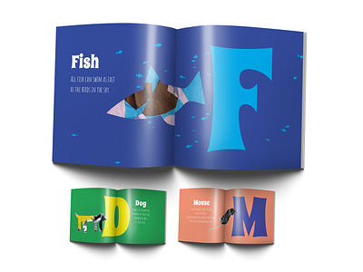 Wild Alphabet - Illustrated Book For Kids book children edytorial graphic design illustration kids