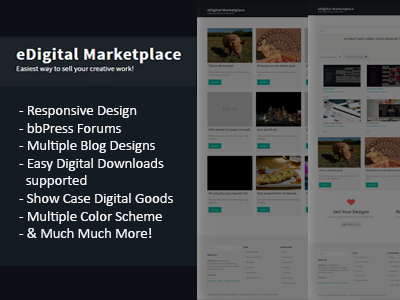 WordPress Multivendor Digital Marketplace author dashboard digital marketplace multivendor responsive wordpress marketplace