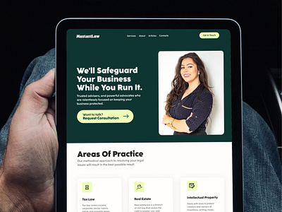 MustastLaw | Law Website Design