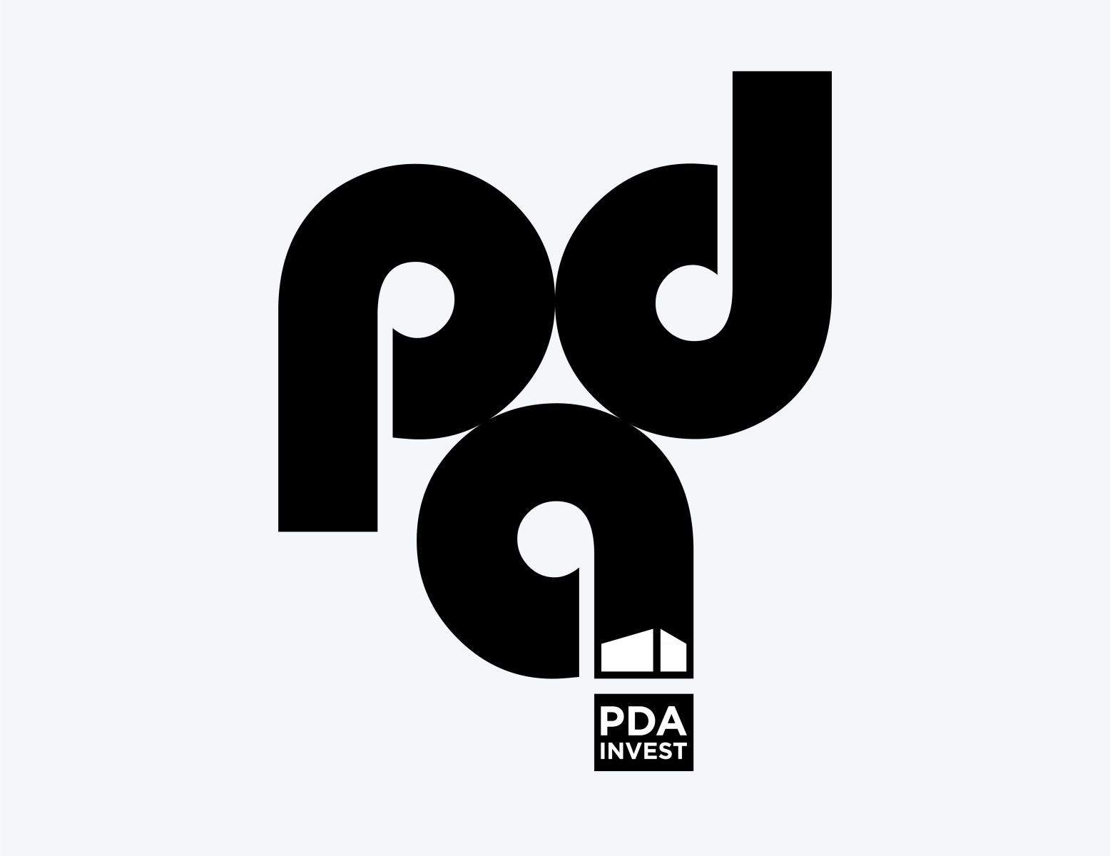 Pda Invest Logo By Ivan Ivanov On Dribbble