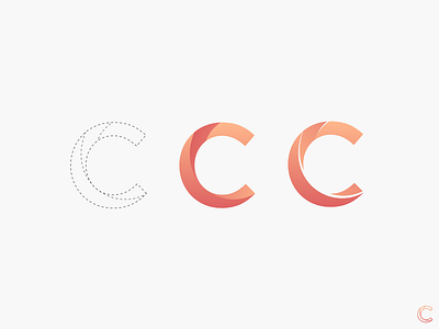 C Logo Process c c logo flat flat logo letter c logo logo process process shapes sketch sketch3