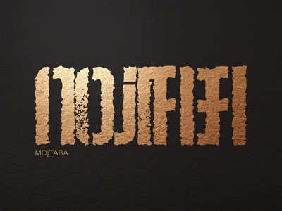 mojtaba book branding design graphic design logo typography