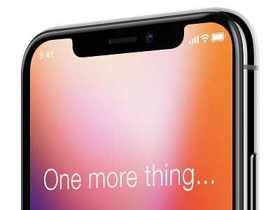 iPhone X Mockup