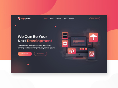 IT Services Landing Page Banner