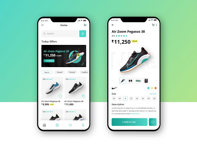 E-Commerce Shop (Single Item) app ui banner branding creatives dailyui design discount e commerce shop ecomm filter graphic design illustration khambra khambra creatives nike rating search shoes shop vector