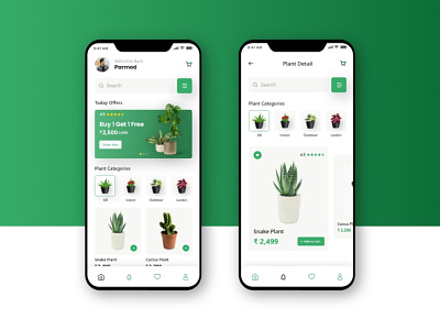 Plants App UI