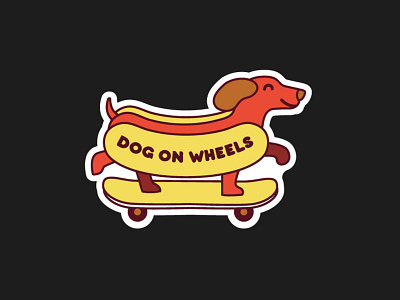 DOG ON WHEELS