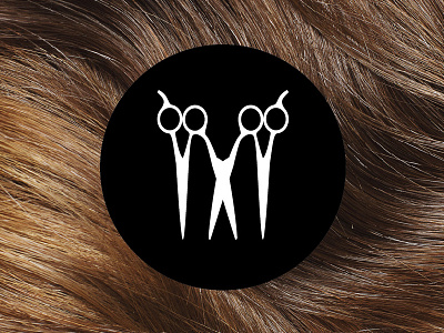 Hair Salon Logo Design barber design graphic hair hairdresser logo salon