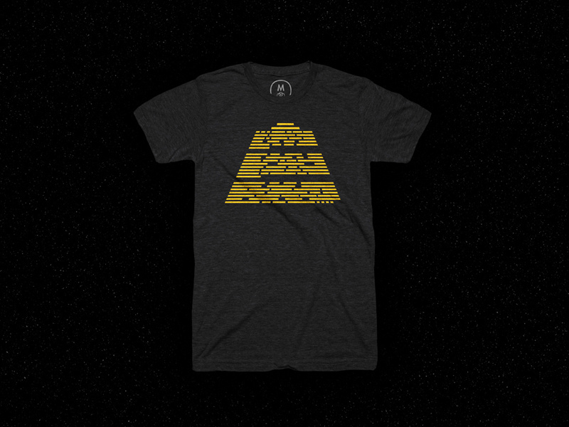 The Crawl skew yellow a galaxy far far away shirt space movie crawl thecrawl galaxy starwars star wars tshirt