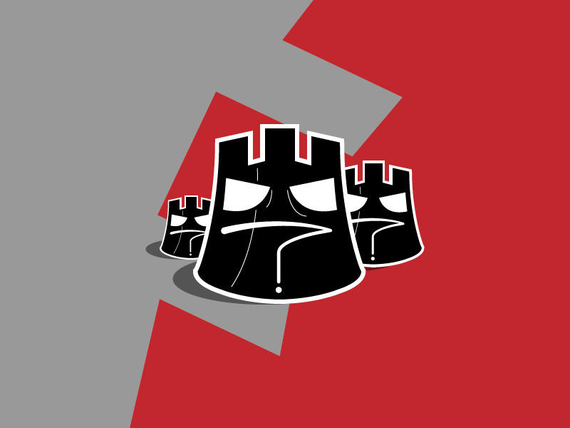 Castle&Co. character turret rook vector illustrator illustration castle