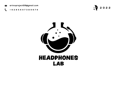 Headphones Lab Logo Combinations