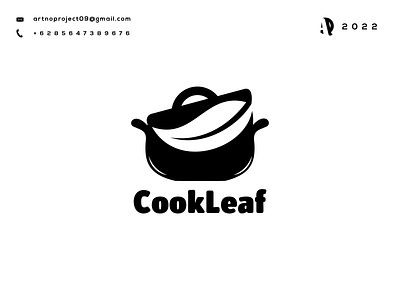 Cook Leaf Logo Combinations awesome branding design graphic design icon illustration initials logo monogramlogo typography ui ux vector