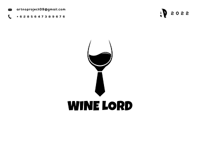 Wine Lord Logo Combinations awesome branding design double elegant graphic design icon illustration logo logos meaning negativespace simple
